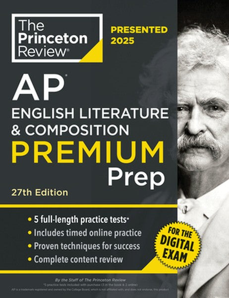 Princeton Review AP English Literature & Composition Premium Prep, 27th Edition: 6 Practice Tests + Digital Practice Onl