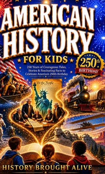 American History for Kids: 250 Years of Courageous Tales, Stories & Fascinating Facts to Celebrate America's 250th Birth