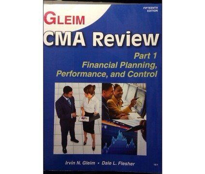 Gleim cma review part 1 financial planning, performance, and control 15th editio