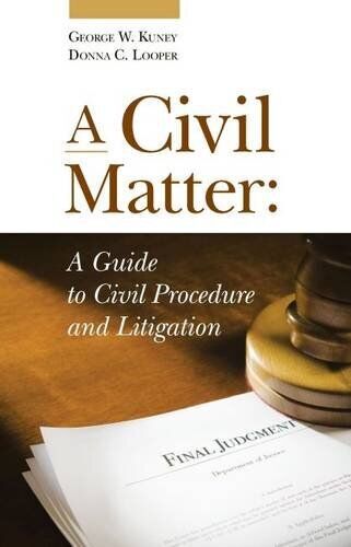 A Civil Matter (Coursebook) - Good