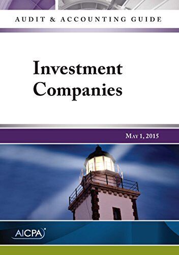 Investment Companies - Audit and Accounting Guide - Good