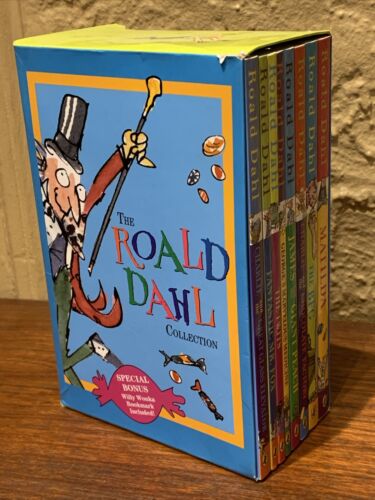 The Roald Dahl Collection 8 Book Paperback Box Set- Excellent Condition