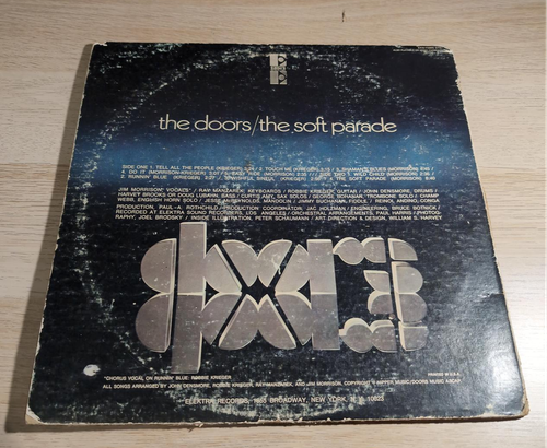 The Soft Parade The Doors 1969 Vintage Rock Music Album Book