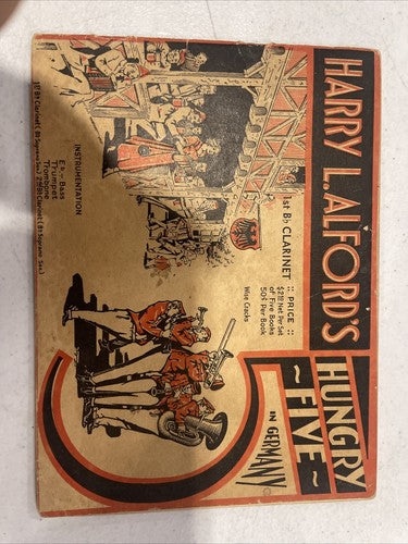 Hungry Five in Germany Harry L. Alfrord 1st Bb Clarinet Sheet Music Score
