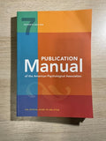 Publication Manual 7th Edition of the American Psychological Association