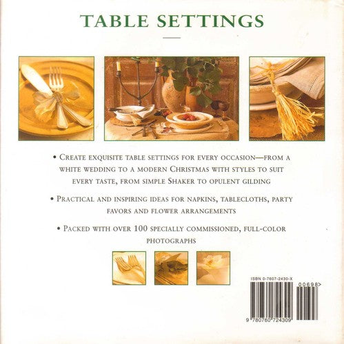 Table settings: Inspirational settings and decorative themes for your table