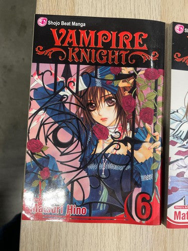 Vampire Knight Manga Volumes 2-6 Set Matsuri Hino VIZ Media