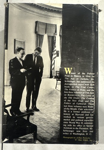 A THOUSAND DAYS, JOHN F. KENNEDY IN WHITE HOUSE BY ARTHUR SCHLESINGER, JR. 1965