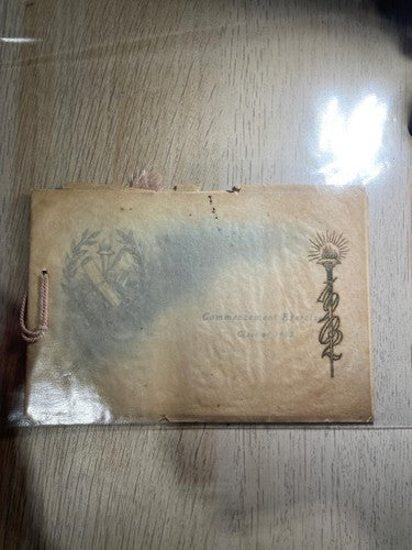 Antique Report Cards Commencement Programs 1898 1900 1909 School Ephemera