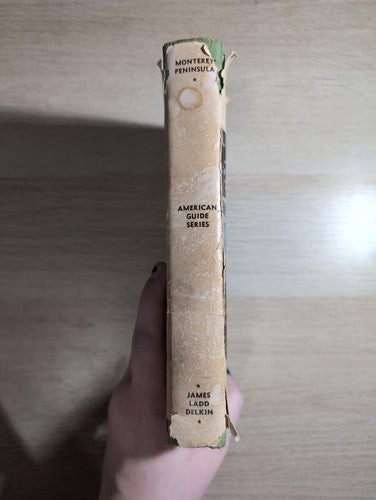 Monterey Peninsula 1941 First Edition California History Book Vintage