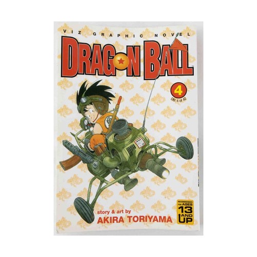Dragon Ball Vol 4 by Akira Toriyama Manga Single Volume