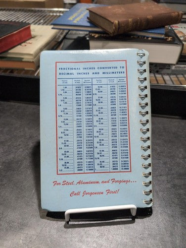 1973 Steel and Aluminum Stock List Reference Book Industrial Materials Guide