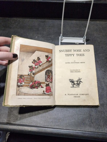 Snubby Nose and Tippy Toes 1917 Laura Rountree Smith Vintage Children's Book