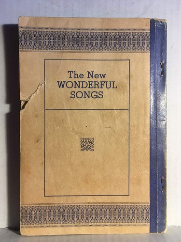 The New WONDERFUL SONGS For Work and Worship [Paperback] unknown author