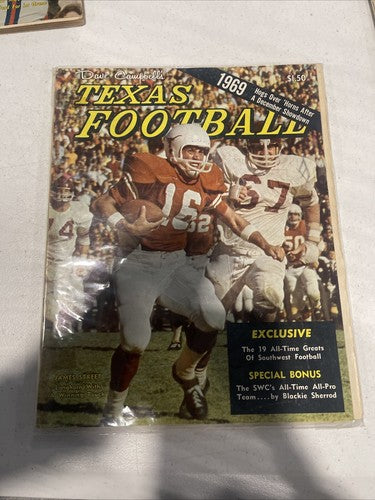1966 Dave Campbell's Texas Football Magazine La Grone Talbert Pipes