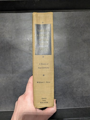 The Rise And Fall Of The Third Reich Shirer Hardcover 1960 8th Print