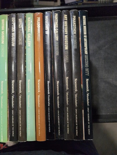 Newsweek Great Museums of the World 5 Book Set Art History Collection