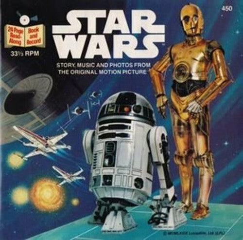 Star Wars Book & Record Set Vintage Read-Along Story LP Album