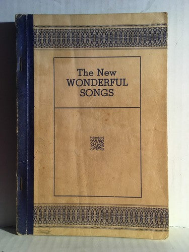 The New WONDERFUL SONGS For Work and Worship [Paperback] unknown author