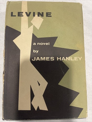 Levine James Hanley 1956 First Edition Novel Vintage Fiction Literature