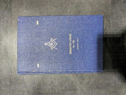 Masonic Memorabilia Mesquite Lodge No. 928 1905-1978 History Book Freemasonry