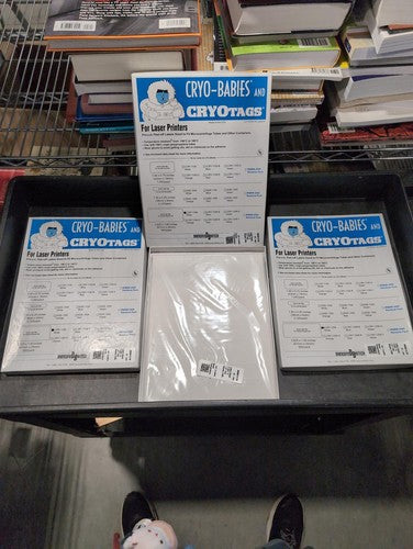 Cryo-Babies and Cryotags LCRY-1258 White Laboratory Equipment Lot of 3