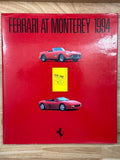 Ferrari at Monterey 1994 Official Event Program Book Historic Races