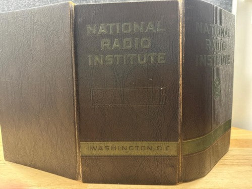 National Radio Institute Course books Radio TV Repair and Electronics 2 sets