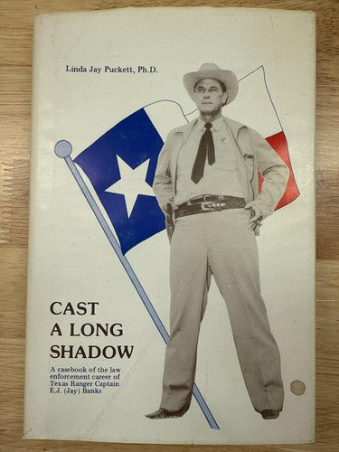 SIGNED Cast a long shadow: Biographical sketch of Captain E.J. (Jay) Banks