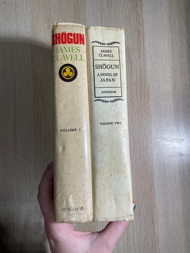 Shogun James Clavell Complete 2 Volume Set Novel Japan Historical Fiction