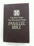 KJV NIV Parallel Bible Imitation Leather Black Letter Study Reference