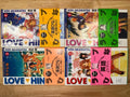 Love Hina Manga Vol 1-8 Complete Set Ken Akamatsu Japanese Cards