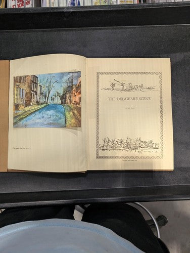 Signed The Delaware Scene Jack Lewis 1940 First Edition Local History Book