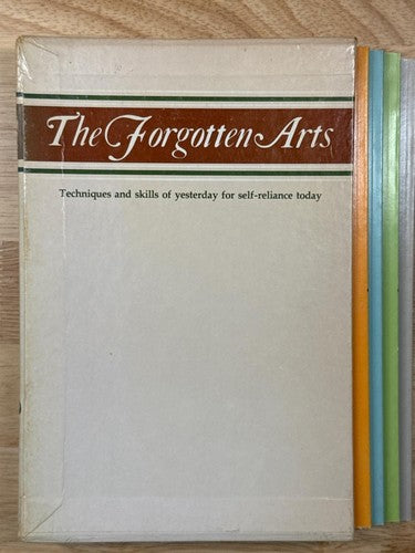Forgotten Arts Yankee Magazine Set 4 Books Slipcover First Ed RARE Old Skills