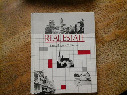 Real Estate Kau Sirmans Real Estate Finance Investment Analysis Property Managem