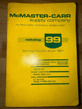 McMaster-Carr Catalog #99 Industrial Supply Reference Manual Parts Guide