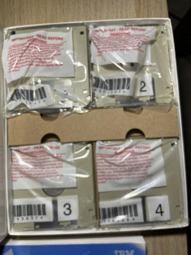 Factory Packaged IBM OS/2 Warp Version 3 Full Version Edition W/ Bonus Pak