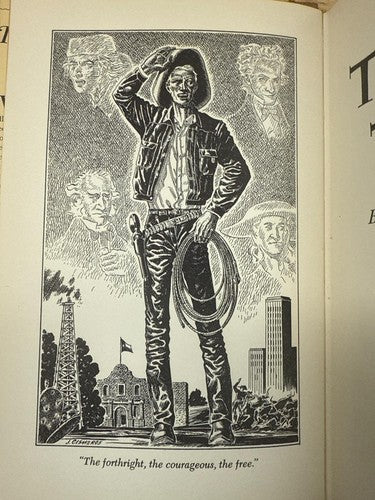 SIGNED 1ST EDITION The Typical Texan By Joseph Leach 1952 SMU Press Cisneros