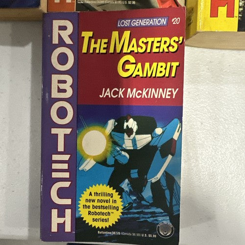 Robotech The Sentinels, First Generation, Lost Generation mixed book lot