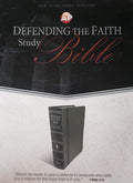 Deending the Faith Study Bible (NKJV) [Leather Bound] Staff of Apologetics