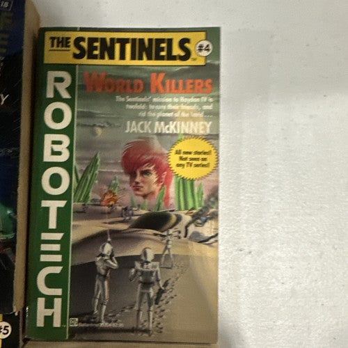 Robotech The Sentinels, First Generation, Lost Generation mixed book lot