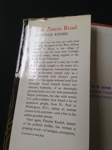 The Zinzin Road by Fletcher Knebel [Hardcover] Fletcher Knebel