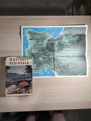 Monterey Peninsula 1941 First Edition California History Book Vintage