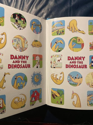 Danny and the Dinosaur Treasury by Syd Hoff Hardcover Children's Book