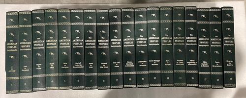 American Peoples Encyclopedia Bicentennial Edition 1975 Complete Set Vintage Ref