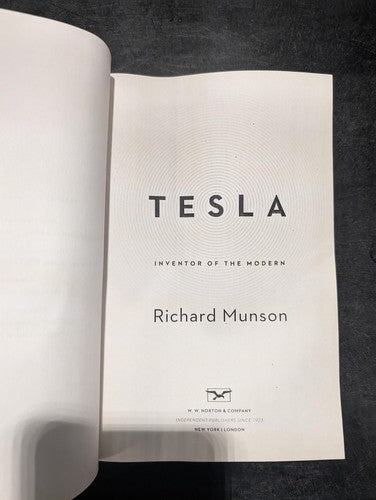 Tesla: Inventor of the Modern Advance Reading Copy ARC Uncorrected Proof