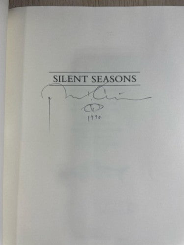 Silent Seasons: Twenty-One Fishing Stories Paperback By Chatham First Ed. Singed