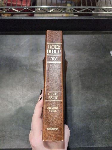 NIV Holy Bible Giant Print Large Type Scripture Religious Book