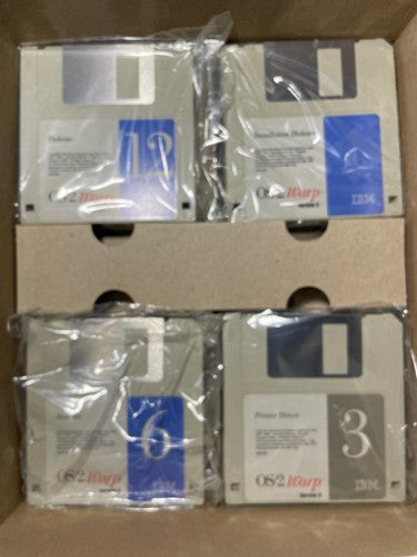 Factory Packaged IBM OS/2 Warp Version 3 Full Version Edition W/ Bonus Pak