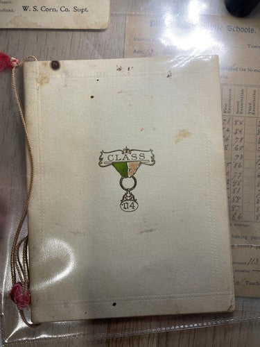 Antique Report Cards Commencement Programs 1898 1900 1909 School Ephemera
